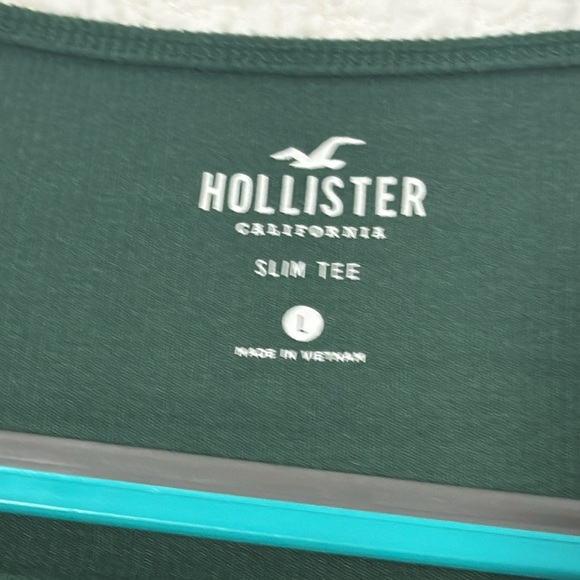 HOLLISTER LONG SLEEVE WRAP TOP- LARGE - Picture 2 of 6